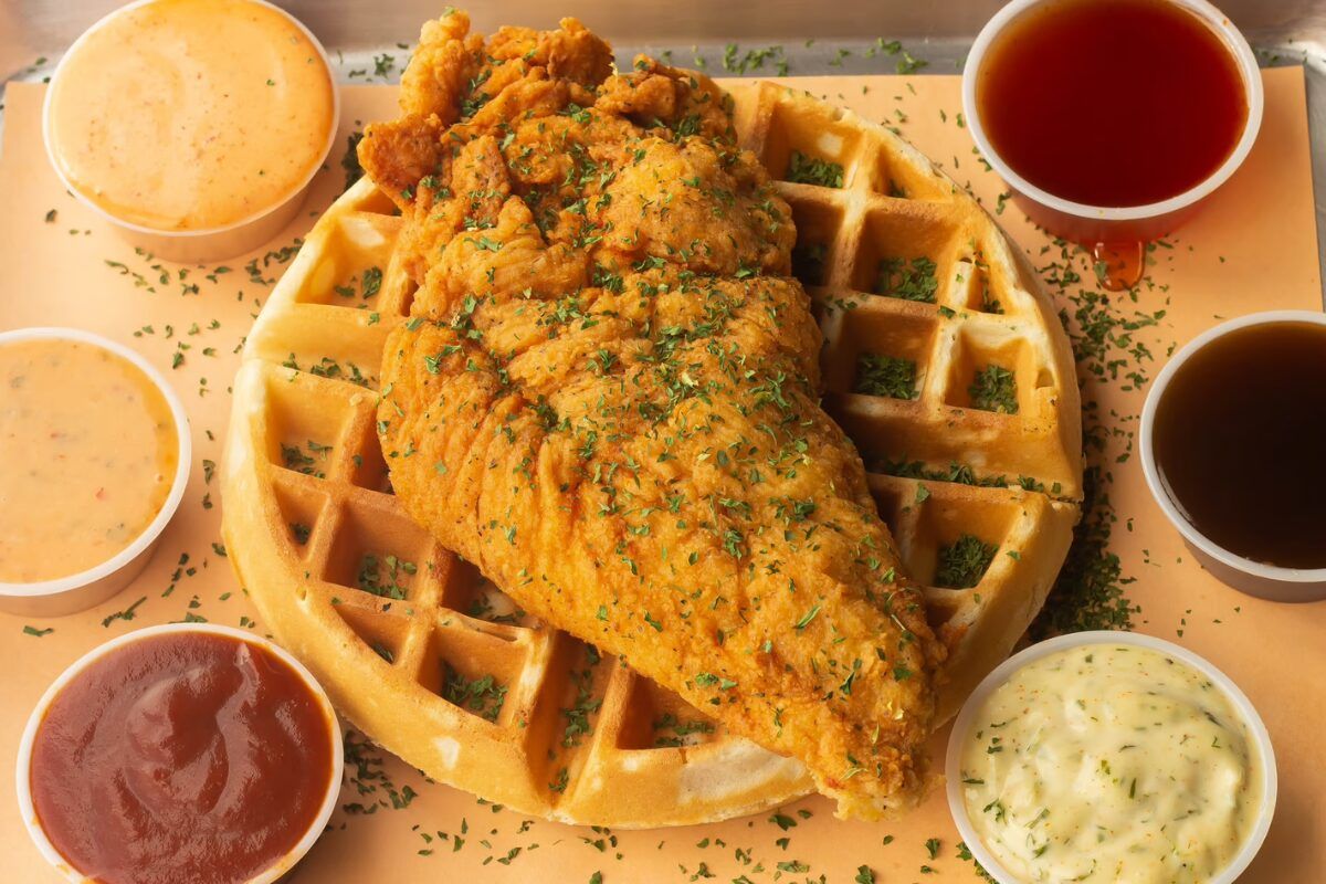 Cluck Chicken & Waffles