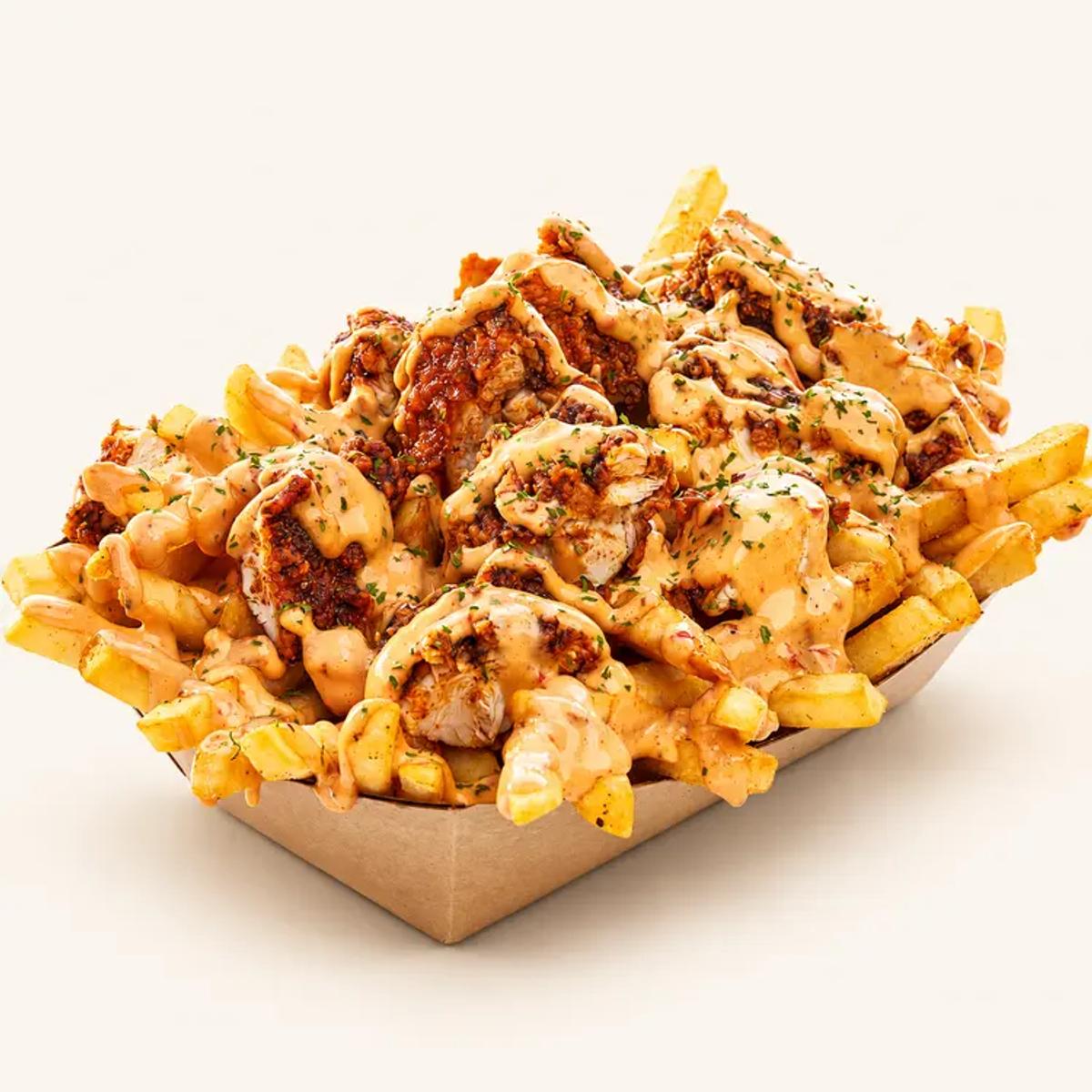 Nashville Hot Loaded Fries