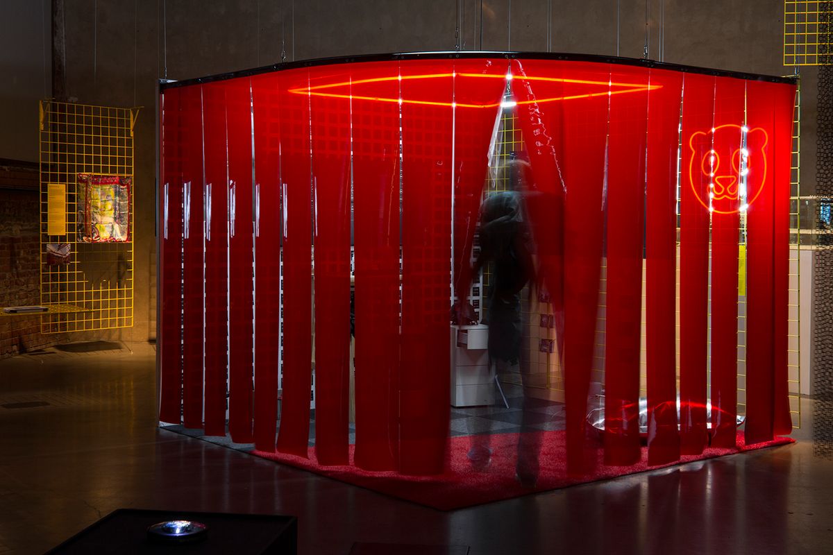 Panda installation at the Oslo Architecture Triennale