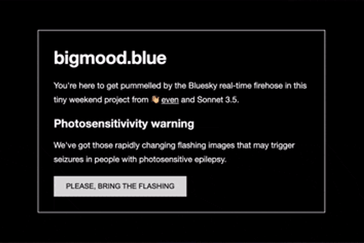 Bluesky image firehose: Bigmood.blue