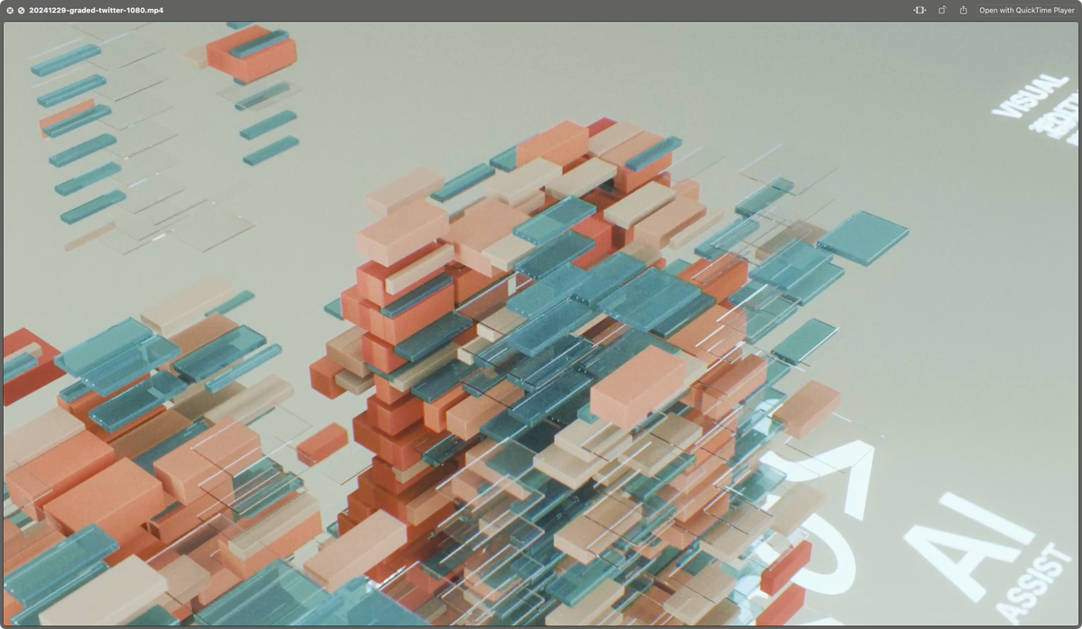 a render of a bunch of blocks stacked on top of each other