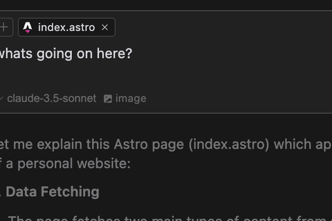 Vibe coding this site: takeaways