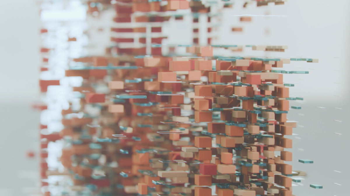 An out of focus shot of blocks representing invites