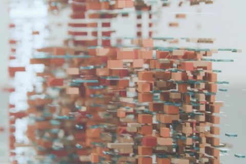 An out of focus shot of blocks representing invites