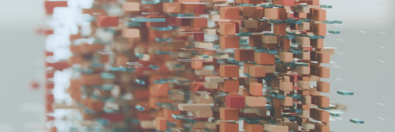 An out of focus shot of blocks representing invites