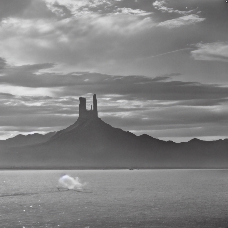 Image generated by a biased diffusion model