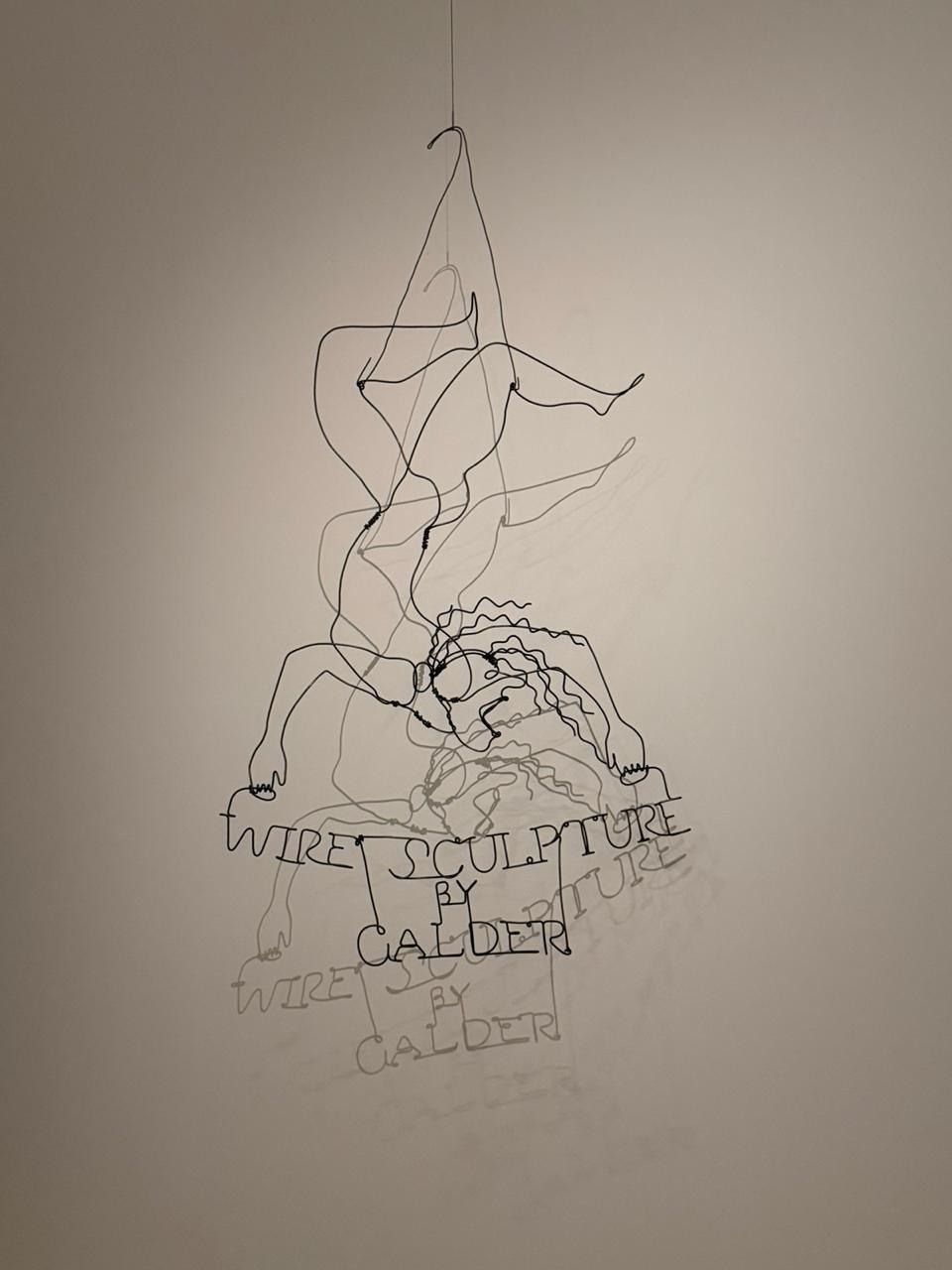 Alexander Calder, wire sculpture