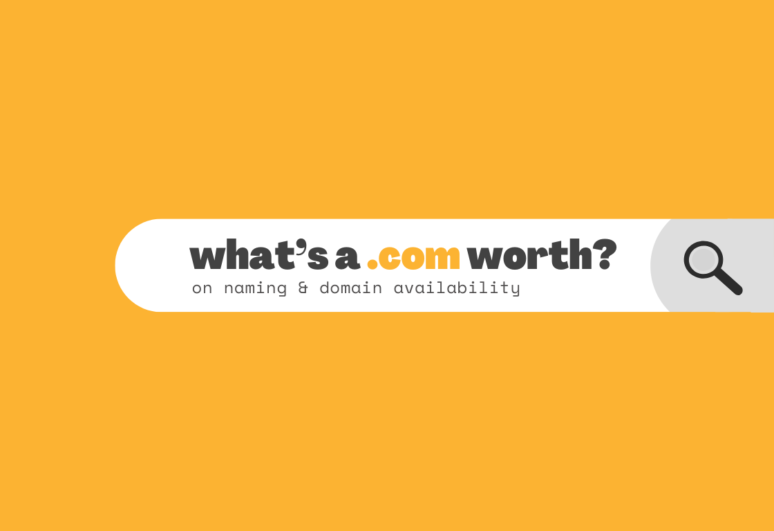 .COM Naming Stats You Need to Know