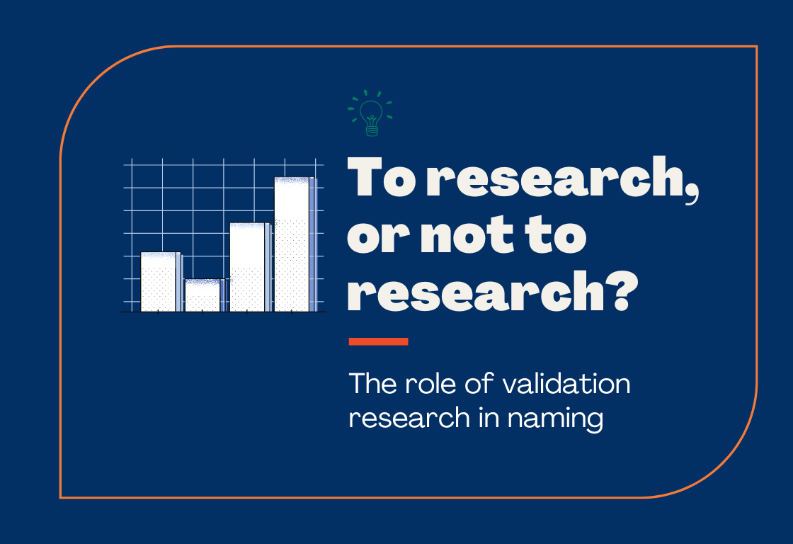 Naming Research: Good or Bad?