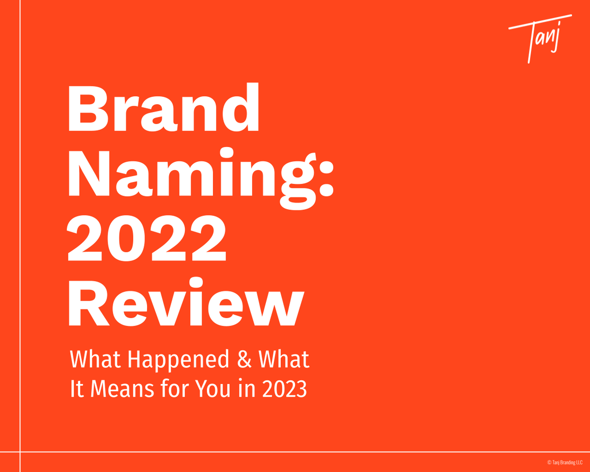 Brand Naming Trends 2022