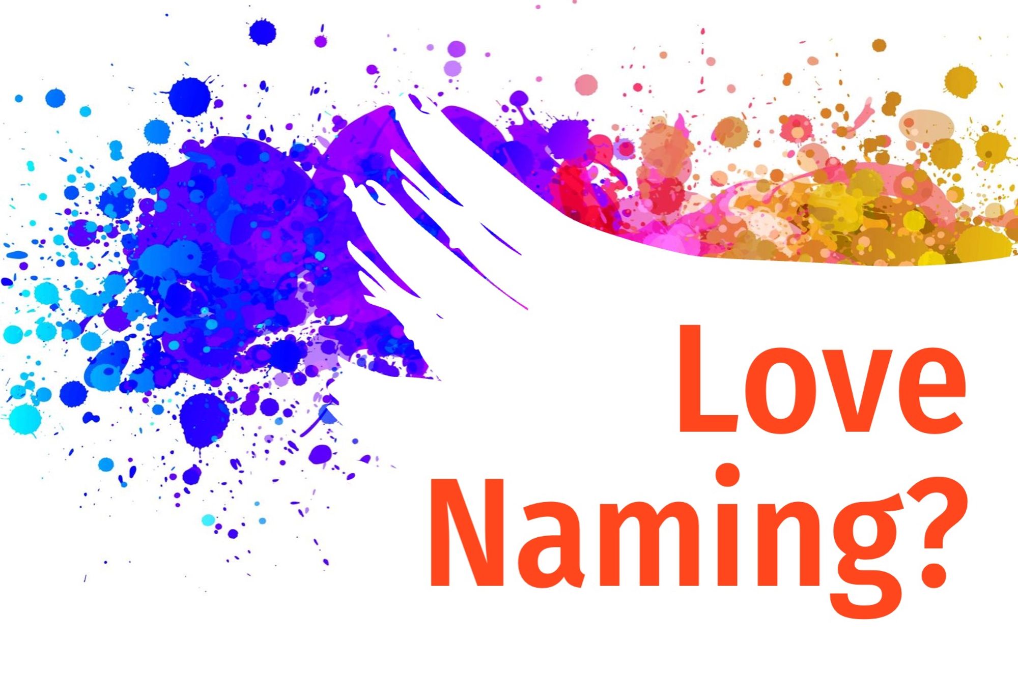 We're Hiring Freelance Namers