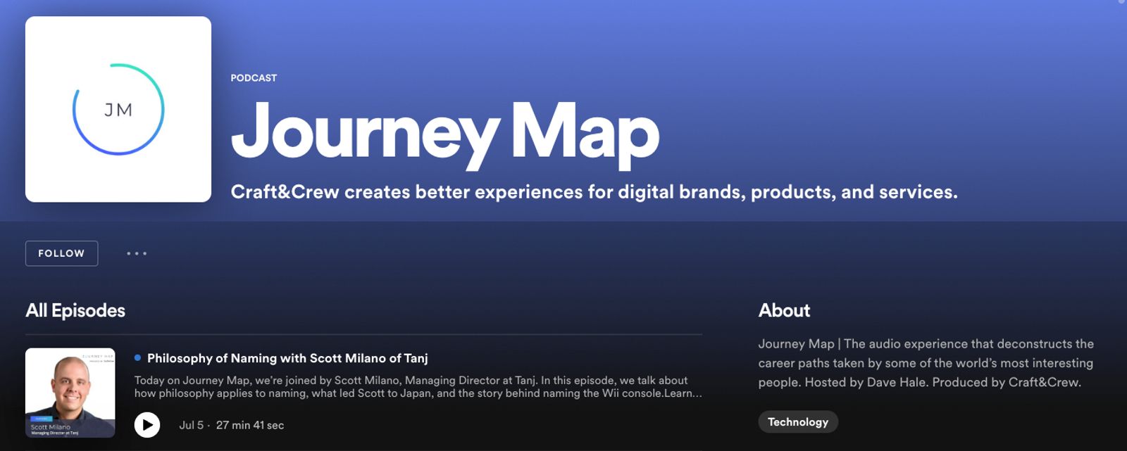 Tanj Talks the Philosophy of Naming on Journey Map