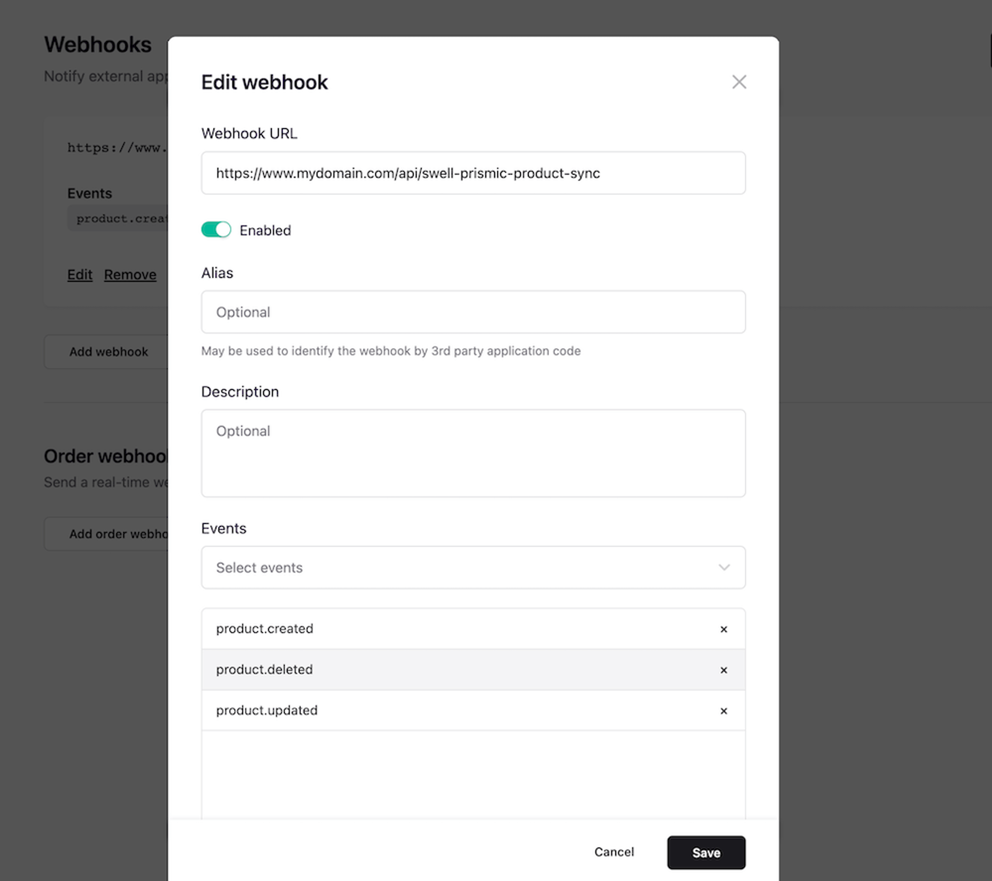 Image for Syncing Swell Ecommerce data into Prismic