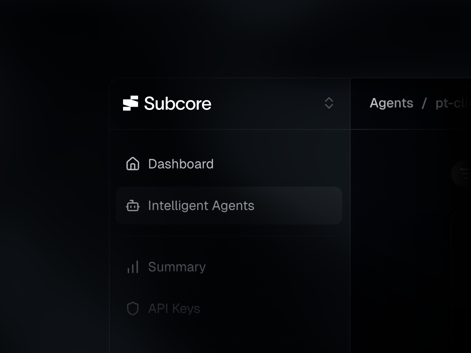 Subcore Dashboard App cover image