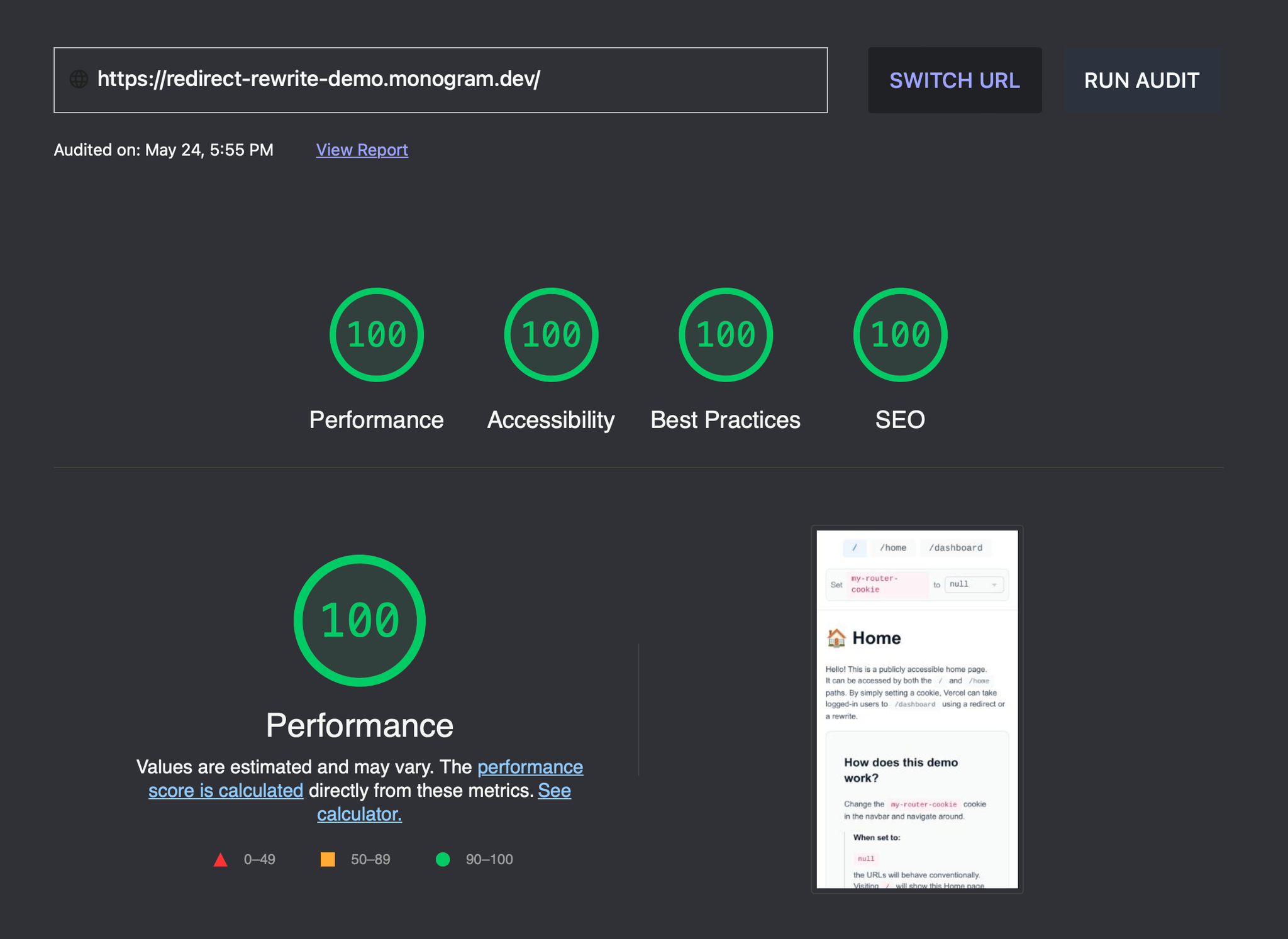 Image for Instant server side redirects with Vercel