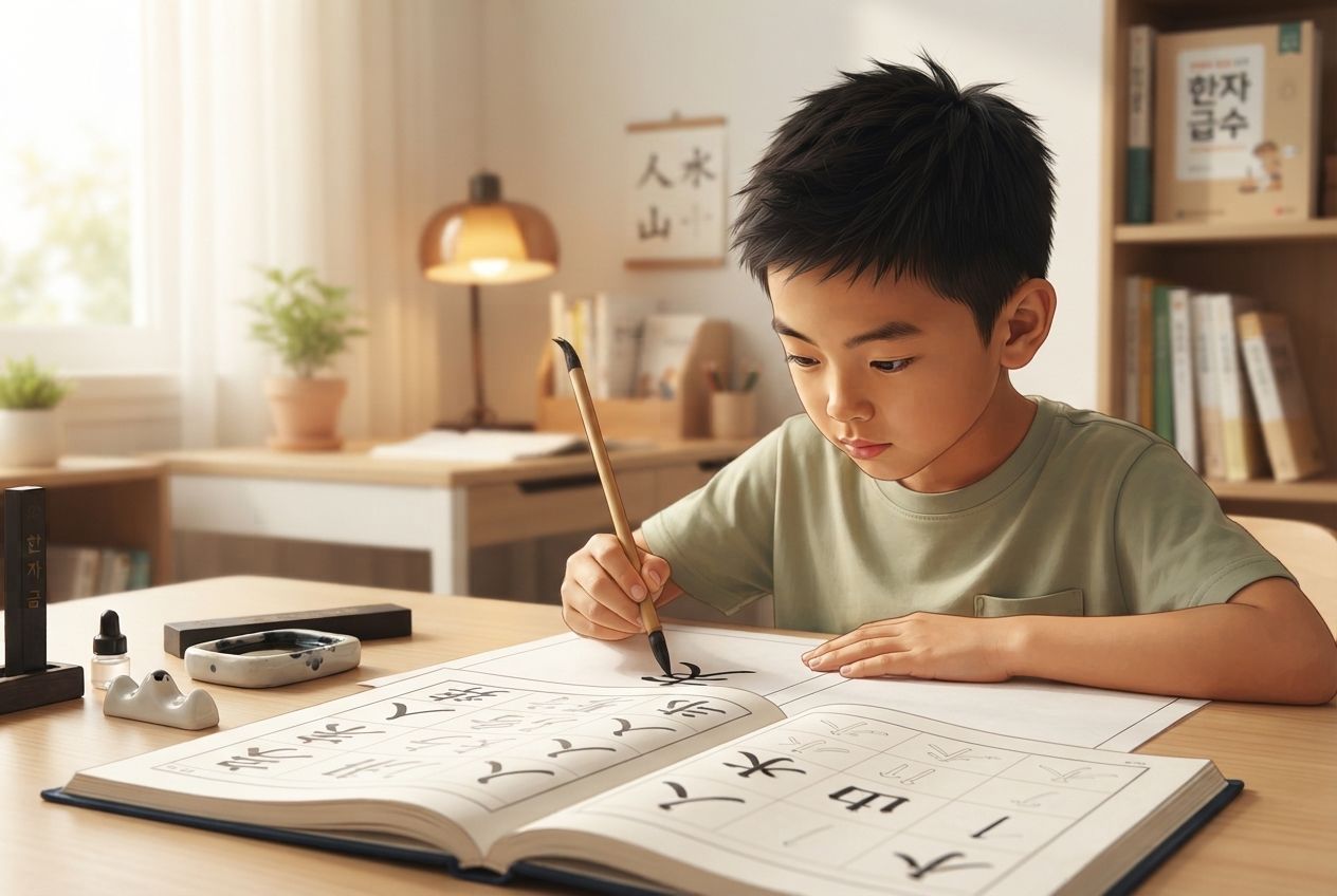 초등학생 한자검정, 학원과 독학 중 어떤 선택이 더 유리할까?