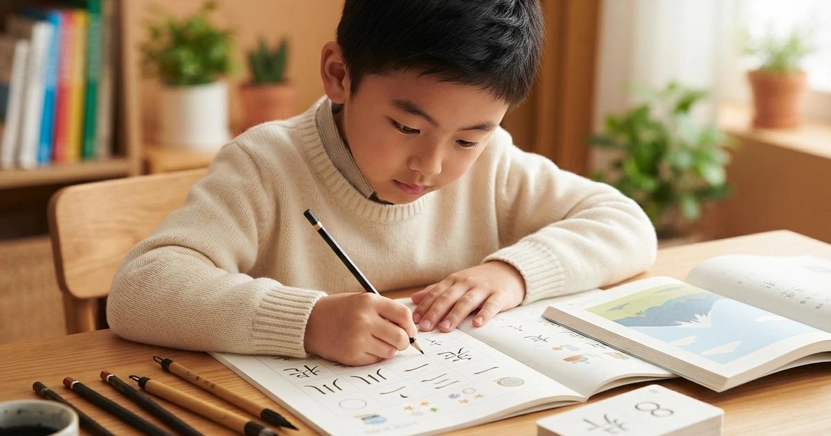 한자검정 8급 배정한자 완전정리 — 상용한자 50자로 시작하는 첫걸음