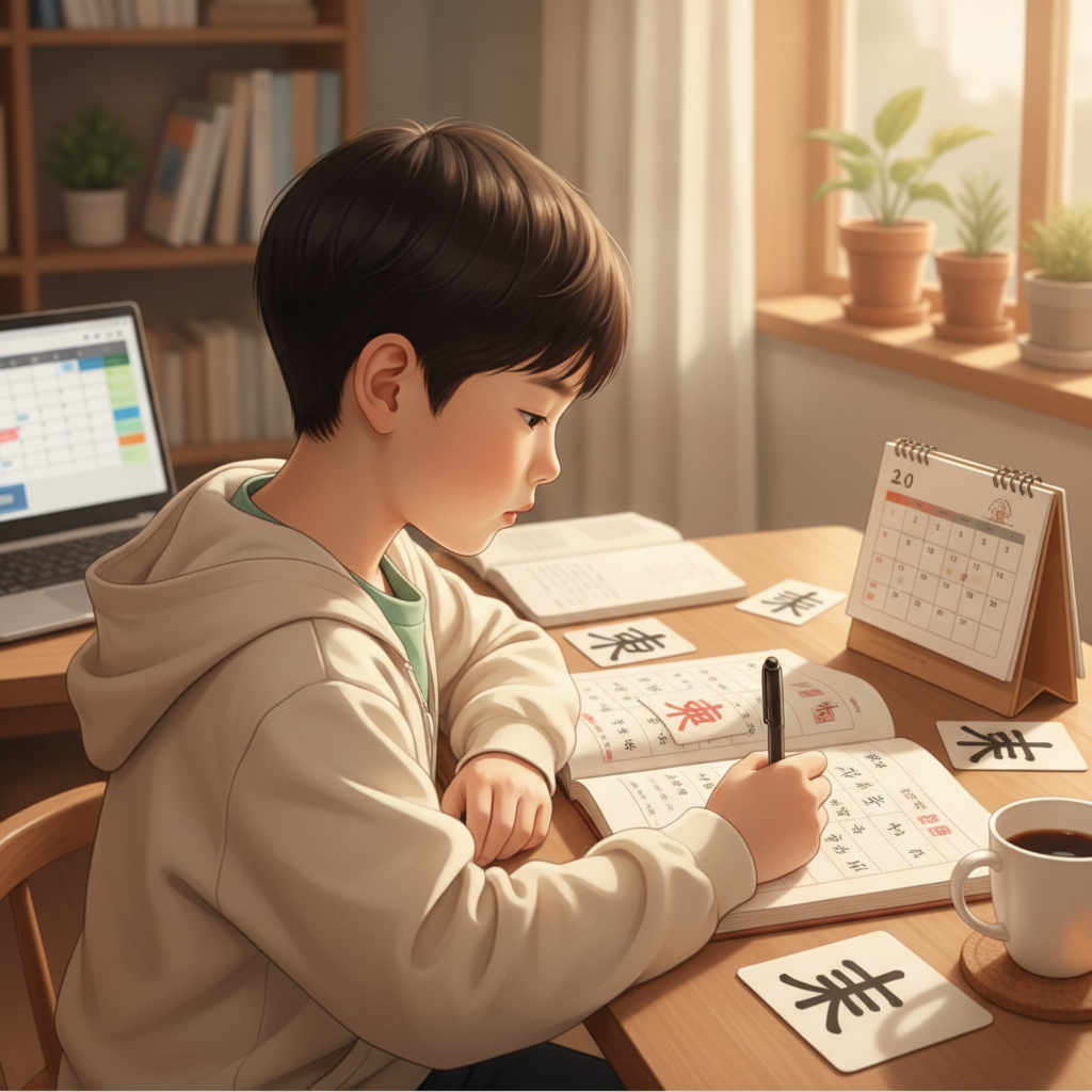 직장인이 한자검정 준비할 때, 바쁜 주에는 시간을 어떻게 관리해야 할까요?