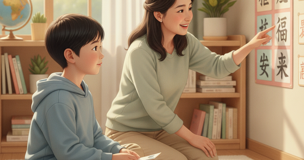 초등 저학년 한자검정 8~6급, 부모가 집에서 어떻게 도와줄 수 있을까요?