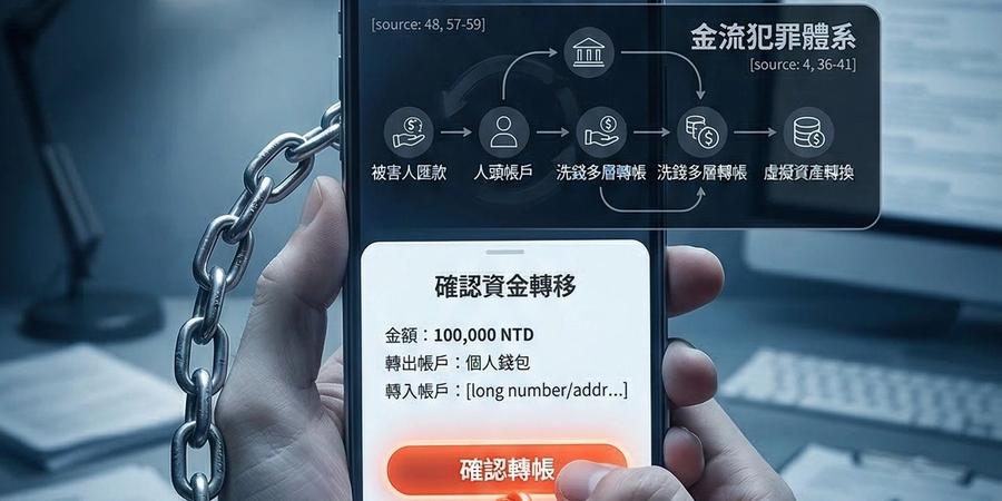 詐騙已進化為金流犯罪——從人頭帳戶到虛擬資產監理的法律風險全解析