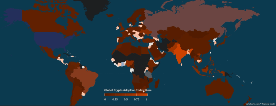 Chainalysis 加密貨幣採用指數