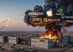 戰火燒進雲端：AWS巴林資料中心遇襲，蘋果、微軟、NVIDIA同登攻擊名單！