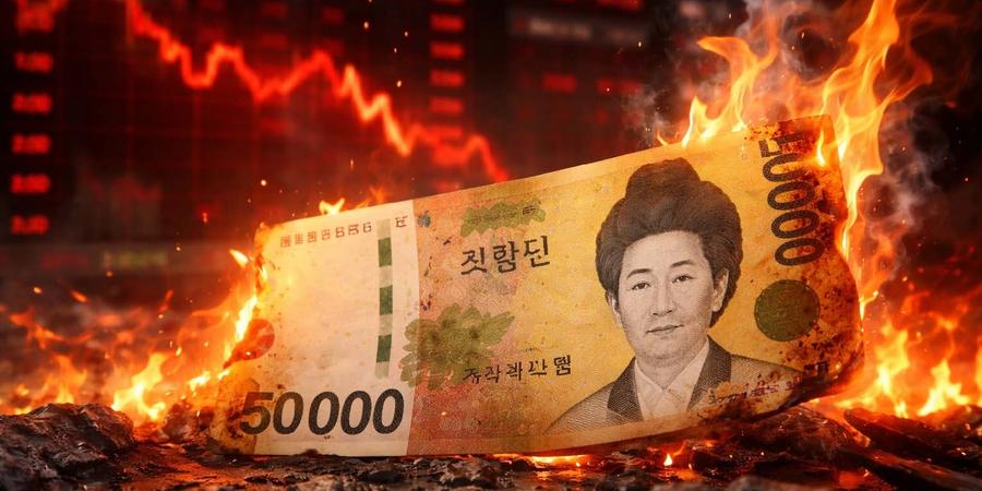 韓國股匯雙殺！韓股暴跌與韓元急貶起因與影響