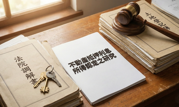 不動產抵押利息所得認定之研究——登記≠所得？從釋字 217 號到納保法的證明結構演變