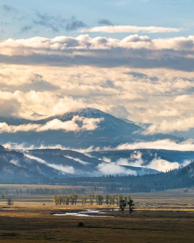 Lamar Valley in Yellowstone National Park