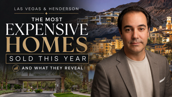 The Most Expensive Homes Sold in Las Vegas & Henderson This Year — And What They Reveal