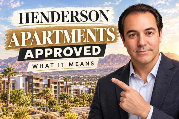 Henderson Just Approved Nearly 400 Affordable Apartments — What It Means for the South Valley
