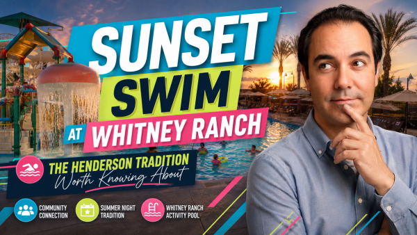Sunset Swim at Whitney Ranch: The Henderson Tradition Worth Knowing About