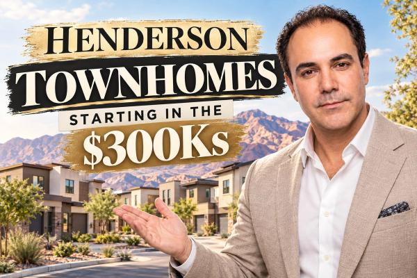 Dawson Pointe Townhomes Henderson: LGI Homes Plans 26-Unit Community Starting in the $300Ks