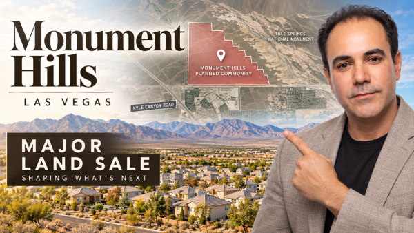 Monument Hills Las Vegas: A Major Federal Land Sale Just Reshuffled Northwest Growth
