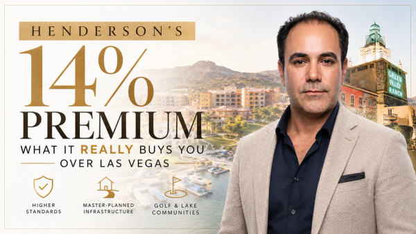 Henderson's 14% Premium: What It Really Buys You Over Las Vegas