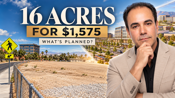 A Developer Just Bought 16 Acres in North Las Vegas for $1,575 — Here's What's Planned