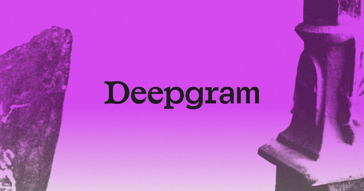 Deepgram — image from the vendor's website