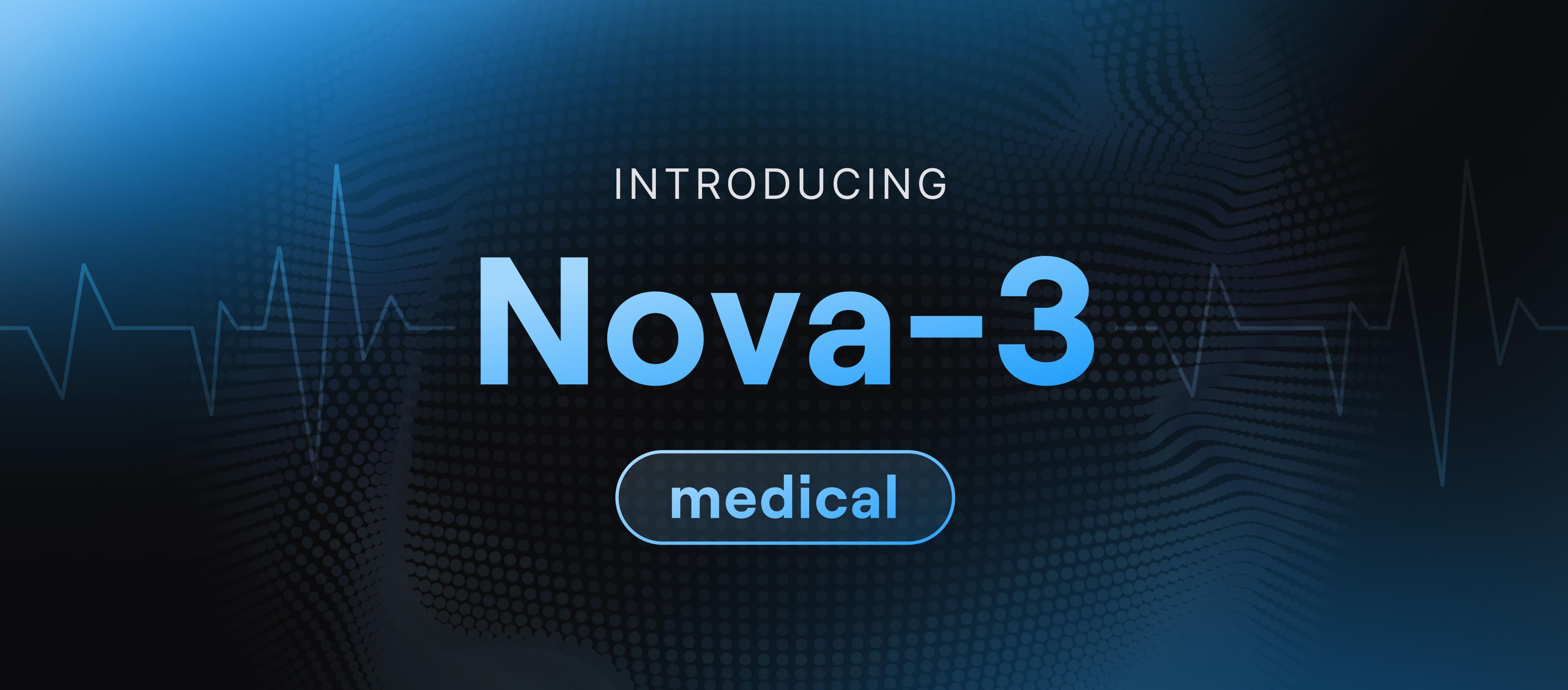 Featured Image for Introducing Nova-3 Medical: The Future of AI-Powered Medical Transcription