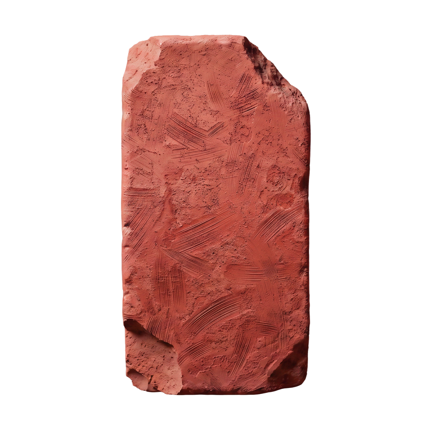 Red clay block