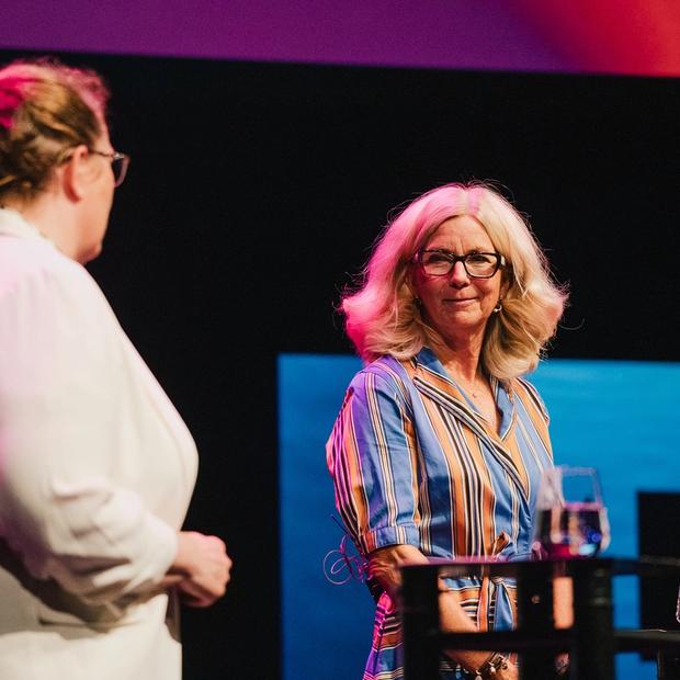 Kristin Færøvik i paneldebatt