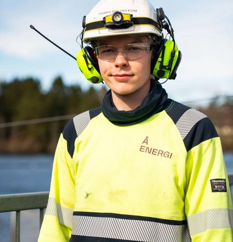 Thomas, energioperatør i Vannkraft