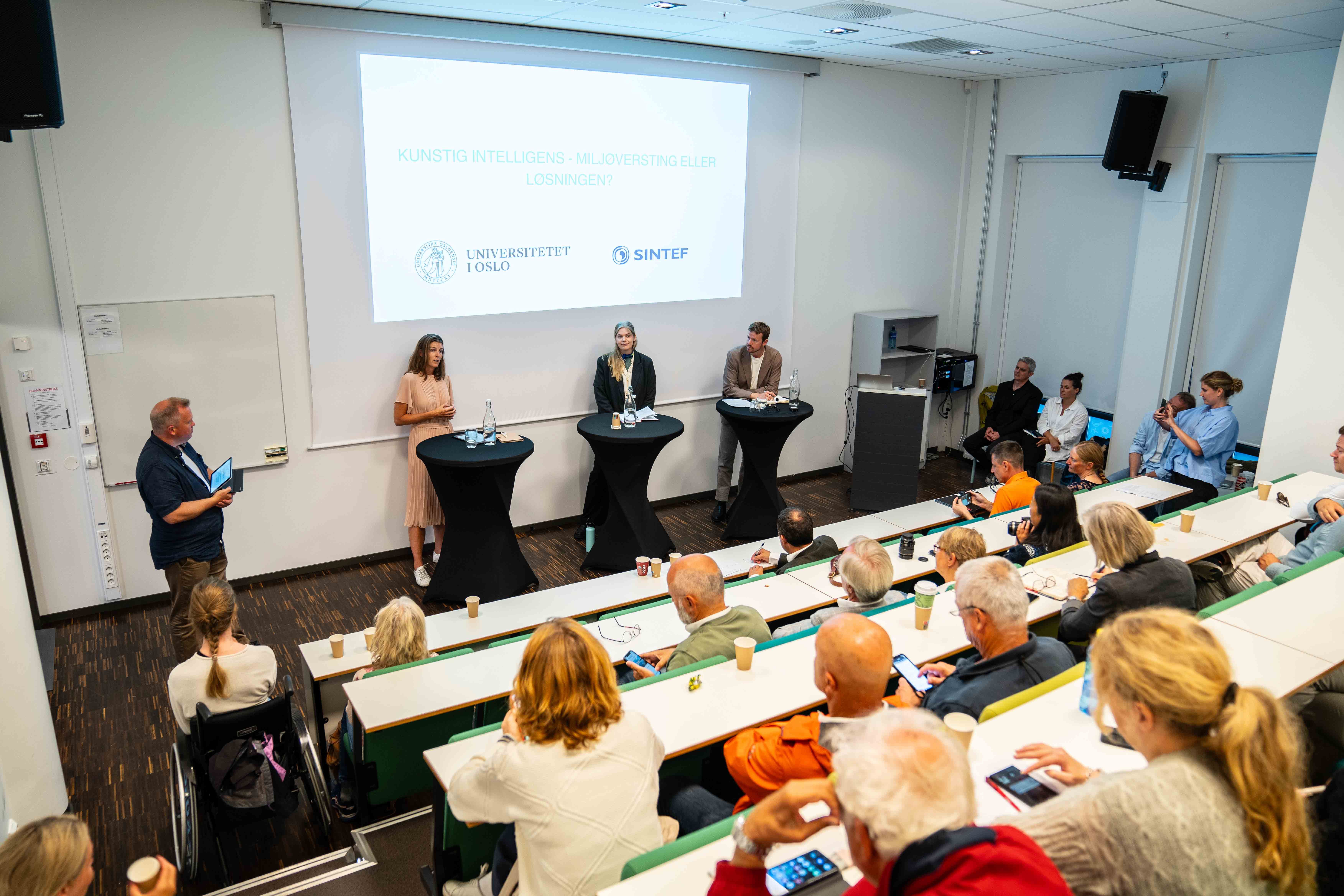 Ingvill Heskestad Mykland i debatt om kunstig intelligens