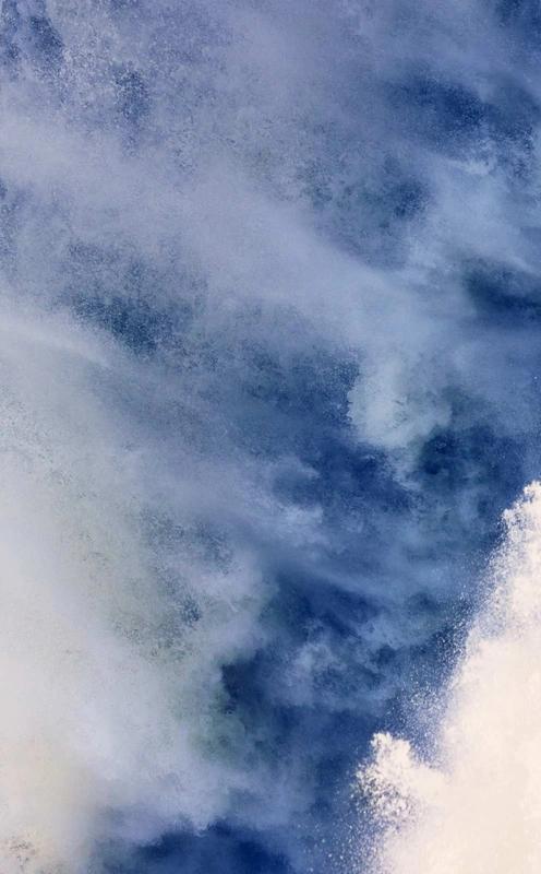 Vann i bevegelse. Foto.