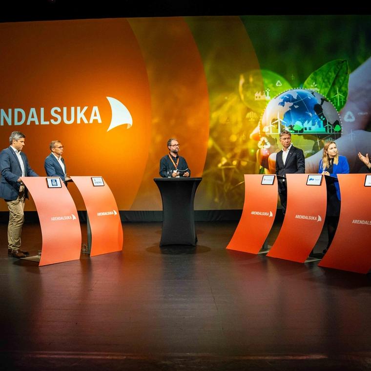 Å Energis arrangement i hovedprogrammet på Arendalsuka