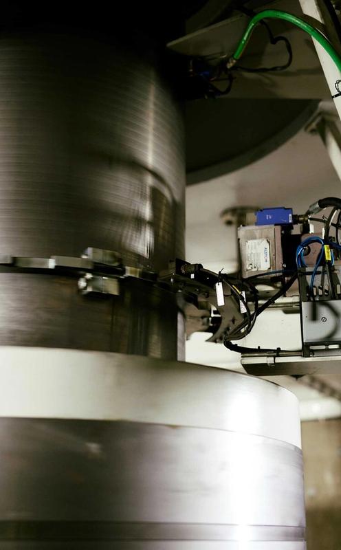 Komponent inne i en kraftstasjon. Foto.