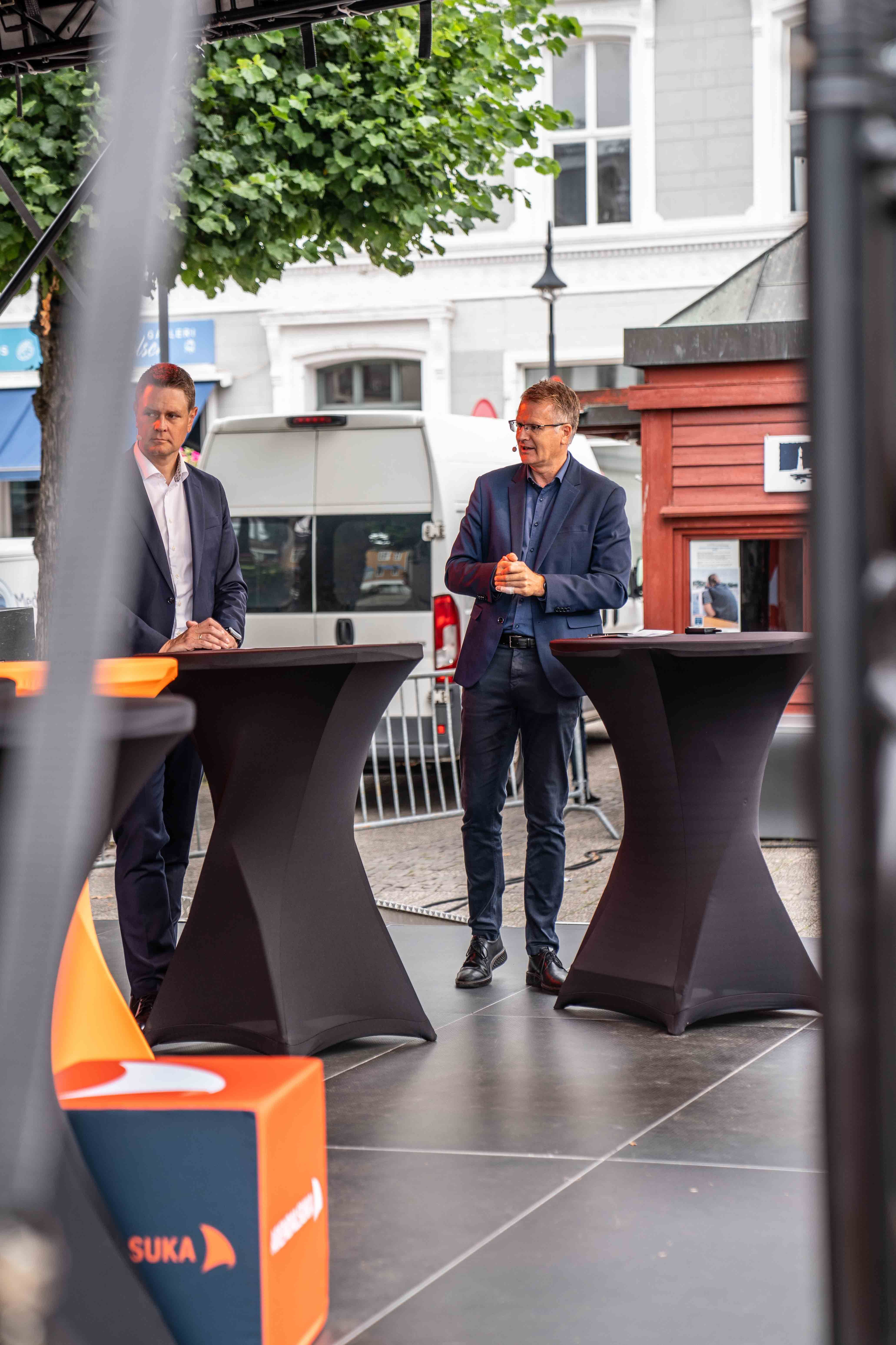 Tore Morten Wetterhus i debatt under Arendalsuka 2024