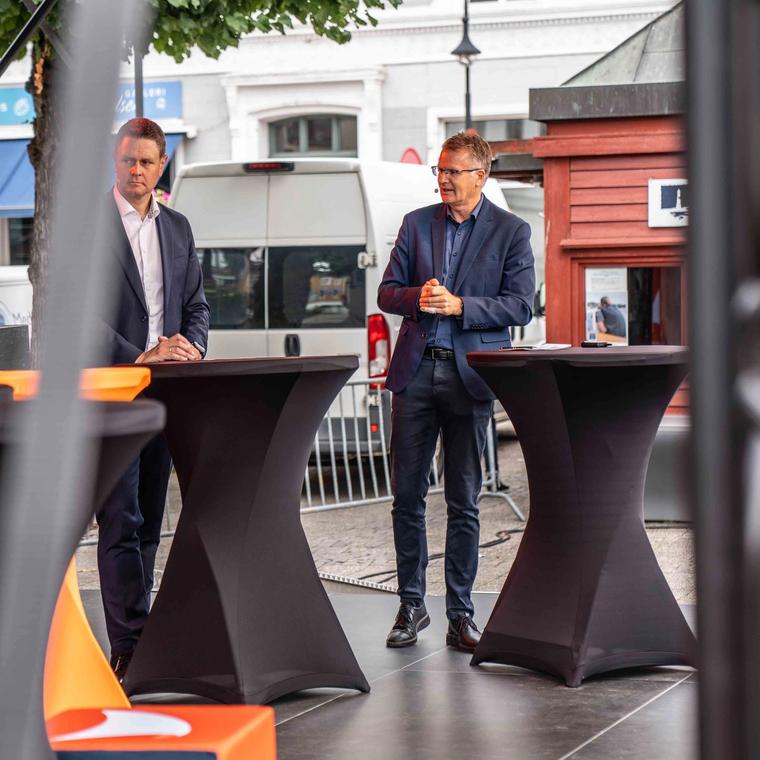 Tore Morten Wetterhus i debatt under Arendalsuka 2024