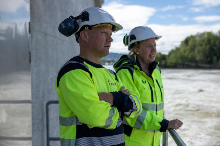 Jan Erik Eldor og Line Drange Ruud