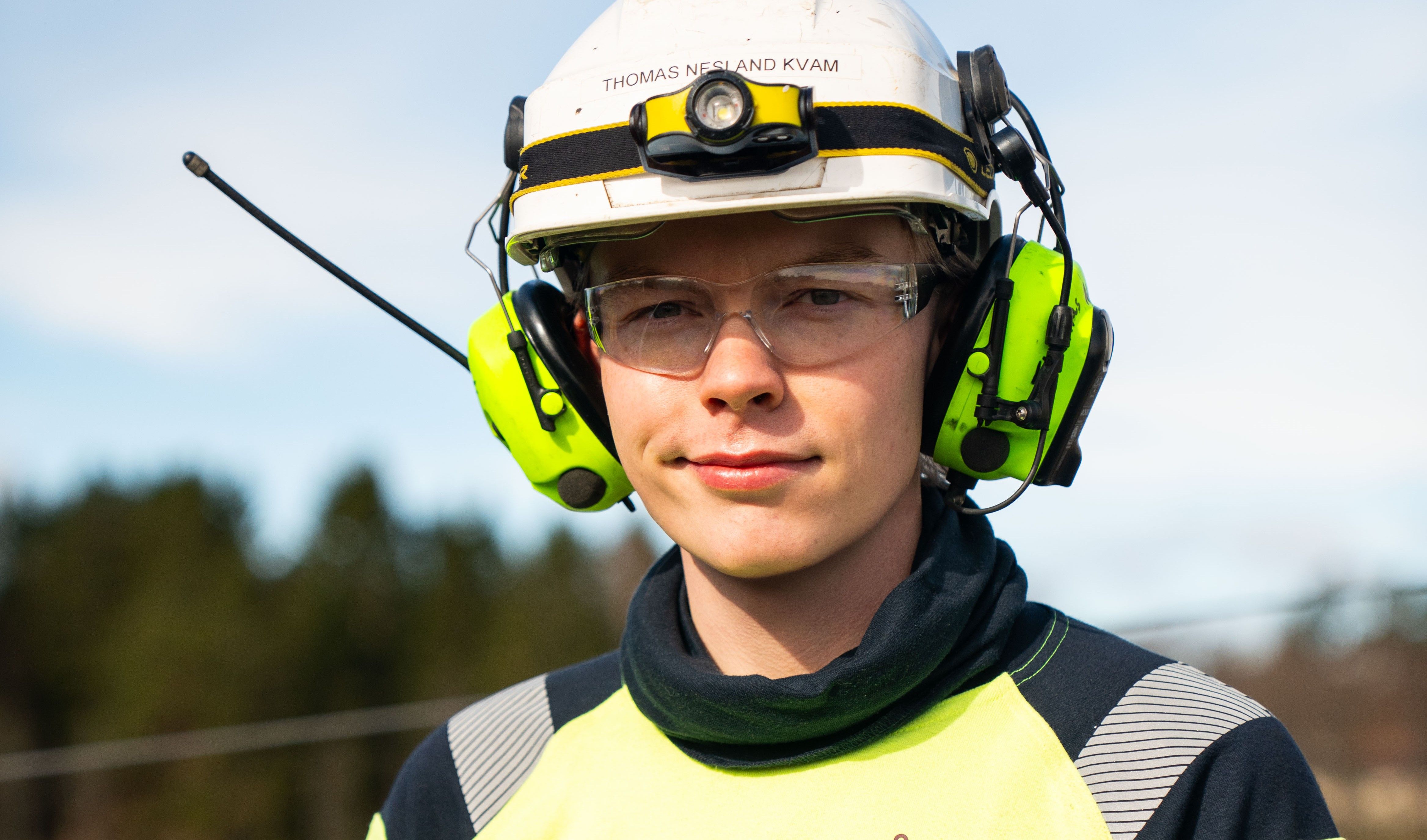 Thomas Nesland Kvam er energimontør i Å Energi Vannkraft