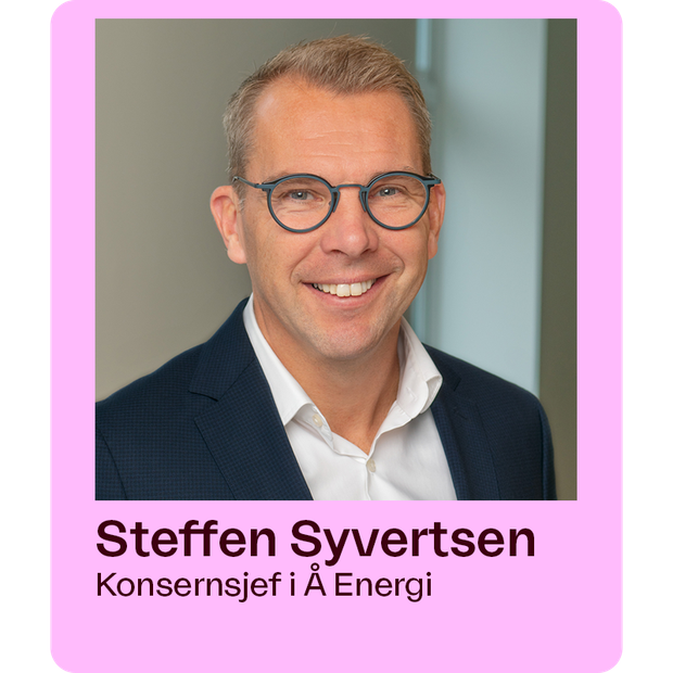 Steffen Syvertsen, konsernsjef i Å Energi